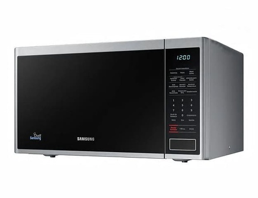 [MS40J5133CT/AP] Samsung - Microondas - MS40J5133CT/AP - Plateado - Puerta acero inoxidable  -  Interior en esmaltado cerámico 
