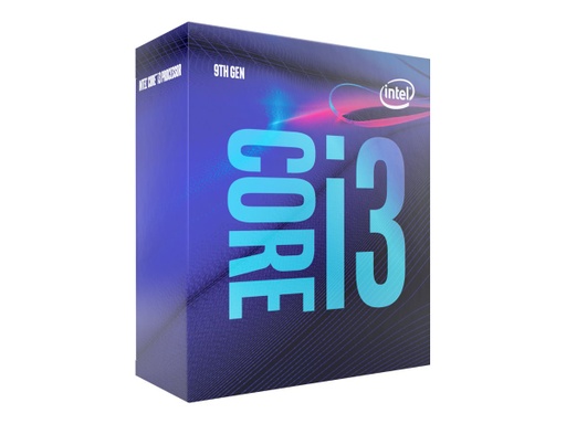 [BX80684I39100] Intel Core i3 9100 - 3.6 GHz - 4 núcleos - 4 hilos - 6 MB caché - LGA1151 Socket - Caja