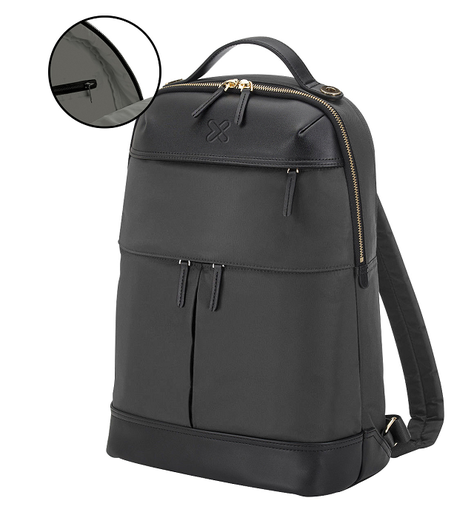 [KNB-466GR] Klip Xtreme - Notebook carrying backpack - 15.6" - 1200D Nylon - Gray - with Black