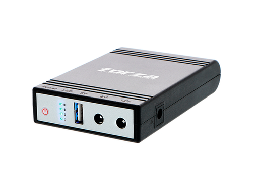 [DC-140USB] Forza - Battery backup - DC - 14 Watt - AC 100-120/200-240 V - 5/9/12V Output