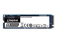 [SA2000M8/250G] Kingston A2000 - Unidad en estado sólido - cifrado - 250 GB - interno - M.2 2280 - PCI Express 3.0 x4 (NVMe) - AES de 256 bits