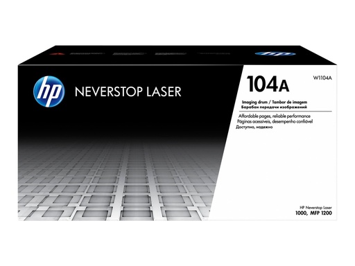[W1104A] HP 104A - Negro - original - kit de tambor - para Neverstop 1001, 1202; Neverstop Laser 1000, MFP 1200, MFP 1201, MFP 1202