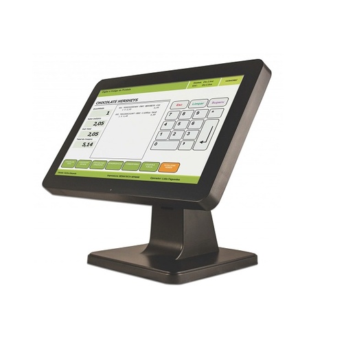 [LE1015W-J] Bematech LE1015W-J - LCD monitor - 15.6" - Black - Touchscreen