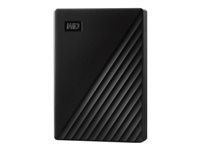 [WDBPKJ0040BBK-WESN] WD My Passport WDBPKJ0040BBK - Disco duro - cifrado - 4 TB - externo (portátil) - USB 3.2 Gen 1 - AES de 256 bits - negro