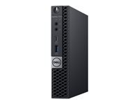 [Y7JY8] Dell OptiPlex 7070 - MLK - micro - Core i5 9500T / 2.2 GHz - RAM 8 GB - HDD 1 TB - UHD Graphics 630 - GigE, 802.11ac Wave 2 - WLAN: 802.11a/b/g/n/ac Wave 2, Bluetooth 5.0 - Win 10 Pro 64 bits - monitor: ninguno - BTS - con 3 años de soporte con servicio in situ al siguiente día laborable