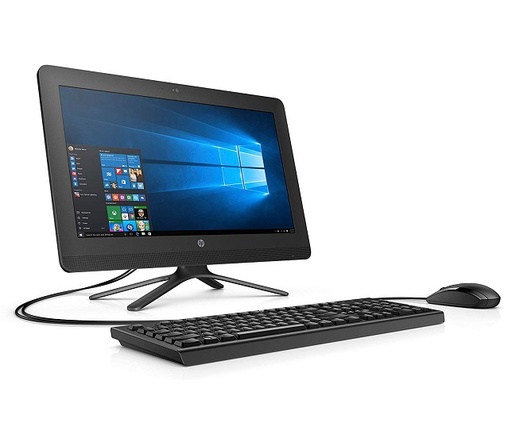 [3UT06AA#ABM] HP 20-C414LA - All-in-one - Intel Celeron J4005 / 2.6 GHz - 4 GB DDR4 SDRAM - 1 TB HDD - 19.5" - Windows 10 Home - Spanish
