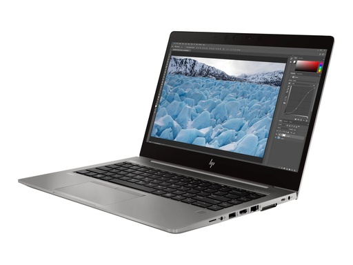 [8DX84LA#ABM] HP ZBook 14u G6 Mobile Workstation - Core i7 8665U / 1.9 GHz - Win 10 Pro 64 bits - 8 GB RAM - 512 GB SSD NVMe, TLC - 14" IPS 1920 x 1080 (Full HD) - Radeon Pro WX 3100 / UHD Graphics 620 - Bluetooth, Wi-Fi - vPro - kbd: Latinoamérica