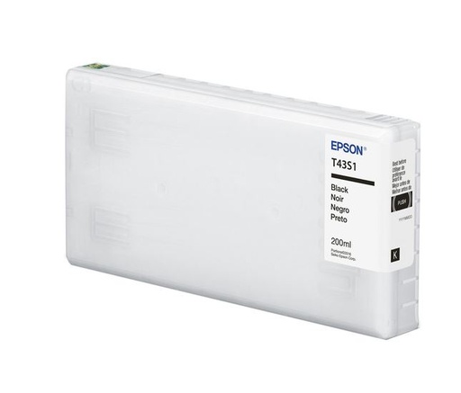 [T43S120] Epson T43S - 200 ml - negro - original - cartucho de tinta - para SURELAB D870