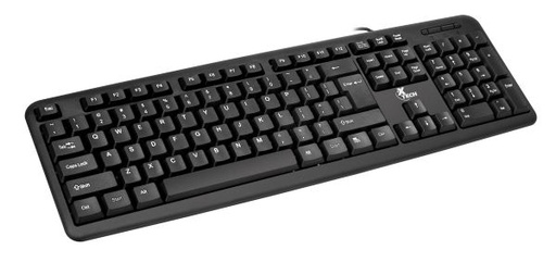 [XTK-092E] Xtech - Keyboard - Wired - English - USB - Black - Standard XTK-092E