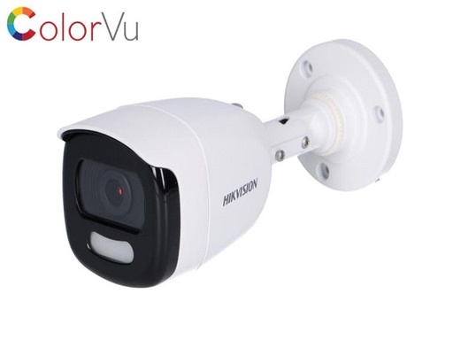 [DS-2CE10DFT-FC-3.6mm] Hikvision - Surveillance camera - DS-2CE10DFT-FC-3.6mm - Bullet TURBO 1080p - Imagen a color 24/7 - Lente 3.6 mm - METAL - Luz blanca 20 mts  - Exterior IP67 - TVI-AHD-CVI-CVBS