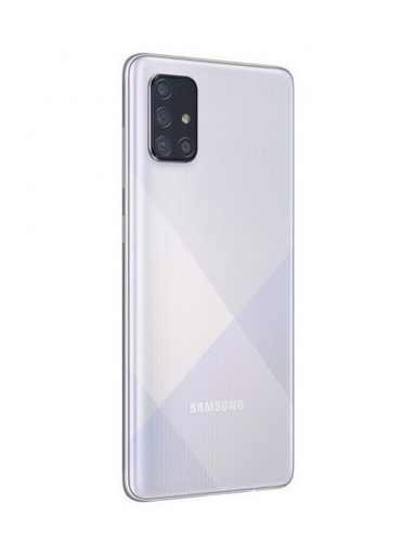 [SM-A715FZSJGTO] Samsung Galaxy A71 - Teléfono inteligente - SM-A715FZSJGTO - Android - 128 GB - Plata - Toque