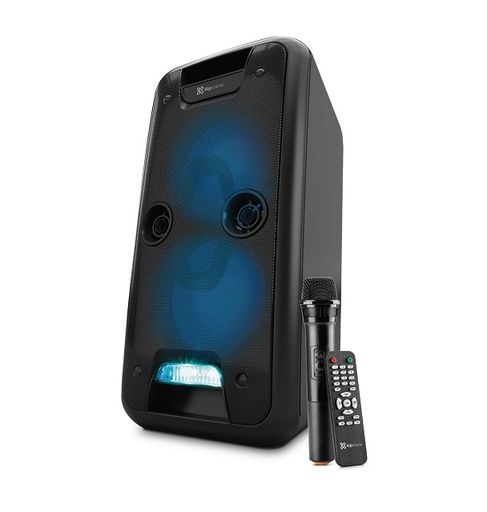 [KLS-661] Klip Xtreme - Speaker system -  KLS-661 - Black - 2x8" Party Portable - Tiempo de carga de la batería: 8 horas. Duración de la batería: hasta 10 - Pantalla: LED 