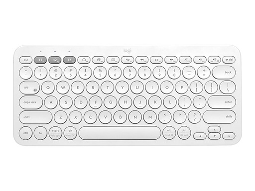 [920-009595] Logitech K380 Multi-Device Bluetooth Keyboard - Teclado - inalámbrico - Bluetooth 3.0 - QWERTY - español - blanco hueso