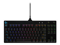 [920-009388] Logitech G Pro Mechanical Gaming Keyboard - Teclado - backlit - USB - interruptor: GX Blue Clicky - negro