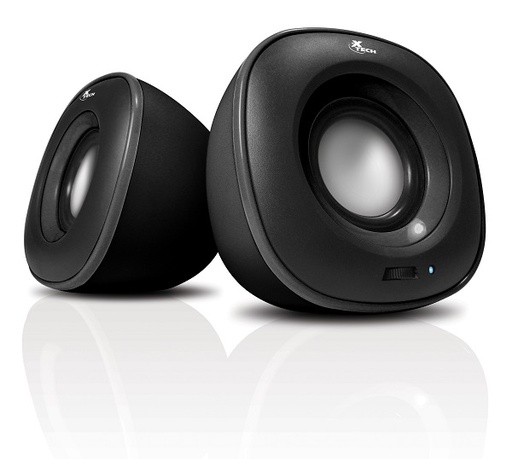 [XTS-115BK] Xtech - Speakers - 2.0-channel - 6W wired XTS-115BK