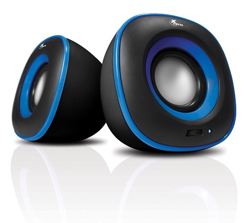 [XTS-115BL] Xtech - Speakers - 2.0-channel - 6W wired XTS-115BL