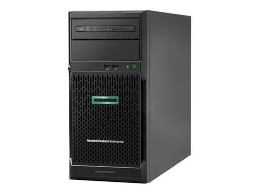[P16927-S01] HPE ProLiant ML30 Gen10 - Servidor - torre - 4U - 1 vía - 1 x Xeon E-2224 / 3.4 GHz - RAM 16 GB - SATA - de intercambio no en caliente 3.5" bahía(s) - HDD 1 TB - Matrox G200 - GigE - monitor: ninguno
