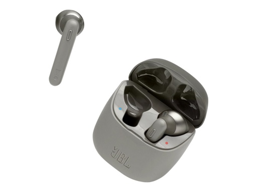 [JBLT220TWSGRYAM] JBL TUNE 220TWS - Auriculares inalámbricos con micro - en oreja - Bluetooth - gris