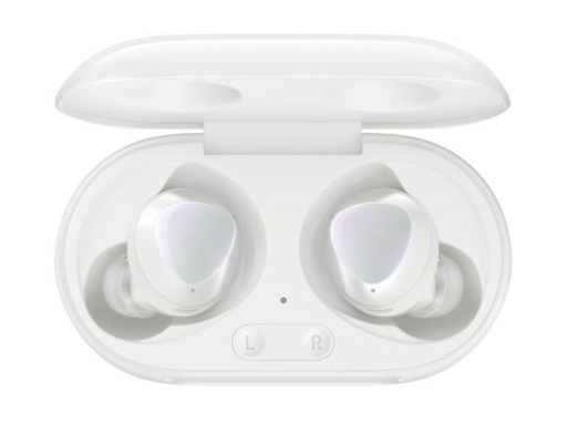 [SM-R175NZWAMXO] Samsung - Galaxy Buds+ - SM-R175NZWAMXO - Wireless -  Blanco - Earbuds:  Batería 85 mAh Case:  270 mAh - Play time Earbuds:   11 hrs Case: 11 hrs Total: 22 hrs - Carga Carga inalambrica Qi Compatible - Recarga 3 min = 60 min Play Time - Modo Ambiente Amplificador de sonido - 2 micrófonos externos + 1 micrófono interno