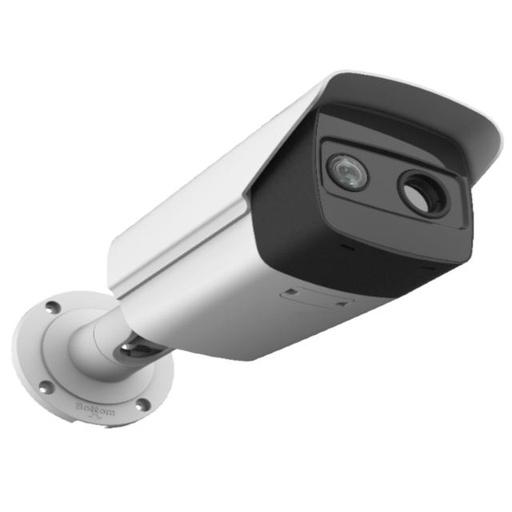 [DS-2TD2617B-6/PA] Hikvision Thermographic Bullet Body Temperature Measurement Camera DS-2TD2617B-6/PA - Cámara de videovigilancia de red/térmica - color (Día y noche) - 2688 x 1520 (óptico) / 160 x 120 (térmico) - focal fijado - audio - compuesto - LAN 10/100 - MJPEG, H.264, H.265 - CC 12 V/PoE Clase 3
