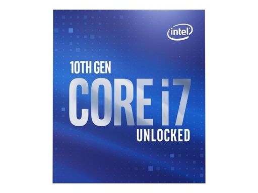 [BX8070110700K] Intel Core i7 10700K - 3.8 GHz - 8 núcleos - 16 hilos - 16 MB caché - LGA1200 Socket - Caja
