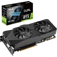 [DUAL-RTX2060S-O8G-EVO-V2] ASUS - DUAL-RTX2060S-O8G-EVO-V2 - PCI Express 3.0 x16 - NVIDIA - NVIDIA GeForce RTX 2060 Super - 8 GB - GDDR6 SDRAM - DVI / HDMI / DisplayPort