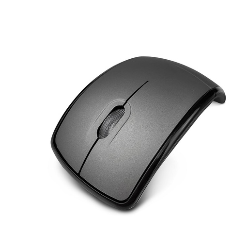 [KMW-375GR] Klip Xtreme - Mouse - 2.4 GHz - Wireless - Gray - Foldable - 1000dpi