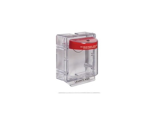 [STI1130] FireLite Alarms STI1130 - Cubierta - Pull Station - incluye s|rena de 95 o 105 dB - Ayuda a evita falsas alarmas de incendio
