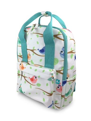 [XTB-501] Xtech Kaya XTB-501 Mochila para niños / Notebooks hasta 12" - Durable poliéster  - Color Diseño estampado con detalles en turquesa - Funda interior acolchada para portátil con sujetador elástico con Velcro - Bolsillo frontal con cierre -  Bolsillos laterales - Bolsillo interior con cierre - Organizador interno de malla - Fuerte asa integrada y tirantes para los hombros ajustables