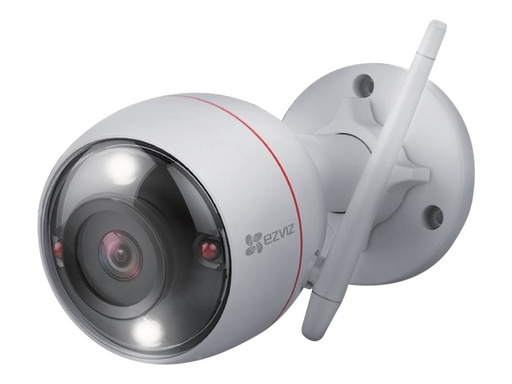 [CS-CV310-A0-3C2WFRL2.8mm] EZVIZ C3W Color Night Vision - Cámara de vigilancia de red - para exteriores - a prueba de polvo/de inclemencias - color (Día y noche) - 1920 x 1080 - 1080p - montaje M12 - focal fijado - audio - inalámbrico - Wi-Fi - LAN 10/100 - H.264, H.265 - DC 12 V