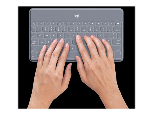 [920-008918] Logitech Keys-To-Go - Teclado - Bluetooth - piedra