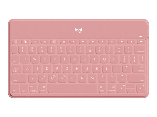 [920-008919] Logitech Keys-To-Go - Teclado - Bluetooth - rosáceo