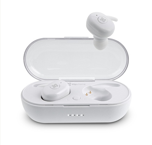 [KHS-706WH] Klip Xtreme - KHS-706WH - Earphones - Para Home audio / Para Portable electronics / Para Tablet / Para Cellular phone - Wireless - TWS White