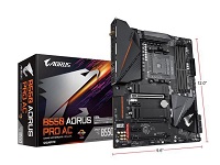 [B550AORUSPROAC] AORUS RGB - B550 AORUS PRO AC - Motherboard - ATX - Socket AM4 - AMD B550 - para A series / para Ryzen / para Ryzen 7 - AMD Radeon Vega - Sound card