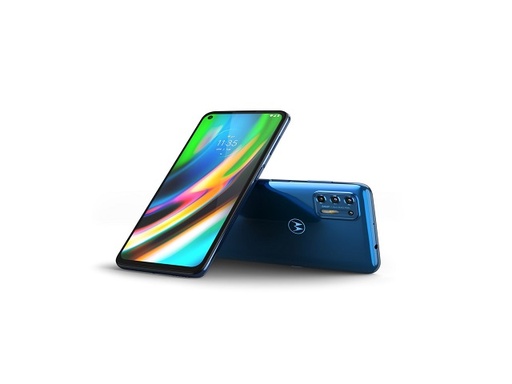 [PAKL0017SV] Motorola G9 Plus - Smartphone - Android - 128 GB - Deep Dive - Touch - XT2087-1 Dual SIM