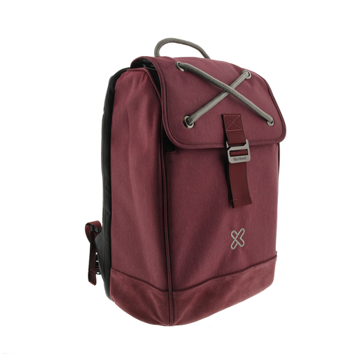[KNB-581RD] Klip Xtreme - Notebook carrying backpack - 1680D polyester - Business red - 14.1in Slim laptops