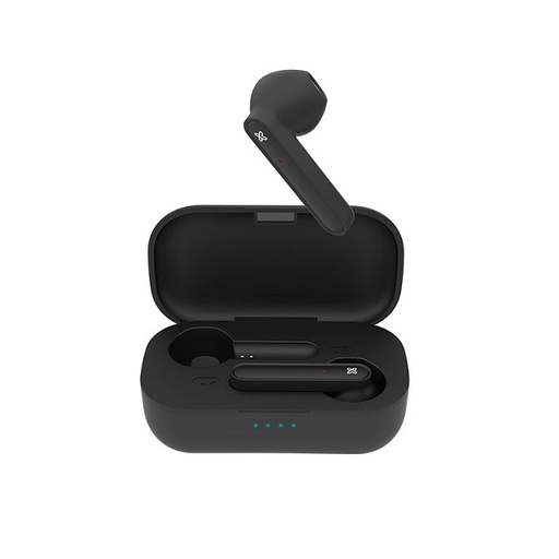 [KTE-005BK] Klip Xtreme - KTE-005BK - Earphones - Para Home audio / Para Portable electronics / Para Tablet / Para Cellular phone - Wireless - TWS Black 12hr