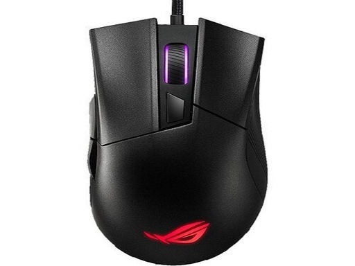 [P507ROGGLADIUSIICORE] ASUS ROG Gladius II Core - Ratón - diestro - óptico - cableado - USB - negro