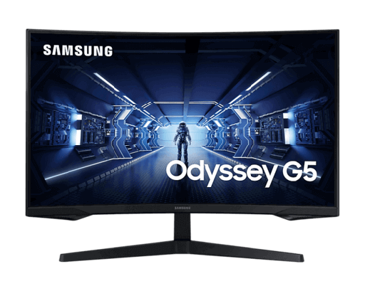 [LC32G55TQWLXZP] Samsung - LED-backlit LCD monitor - Curved Screen - 32" - 2560 x 1440 - HDMI - 1000R Gaming