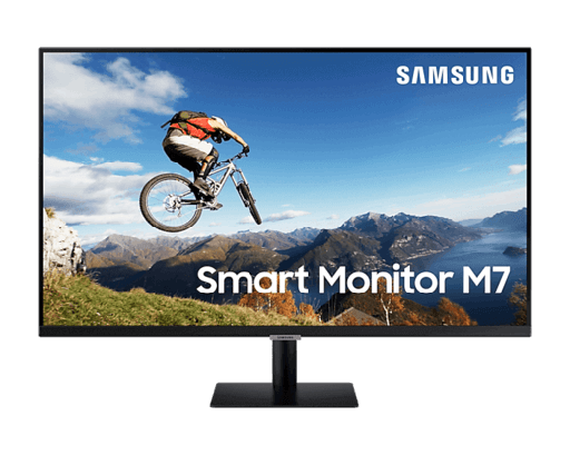 [LS32AM702UNXZA] Samsung S32AM702UN - M70A Series - monitor LED - inteligente - 32" - 3840 x 2160 4K @ 60 Hz - VA - 250 cd/m² - 3000:1 - 8 ms - 2xHDMI, USB-C - altavoces - negro
