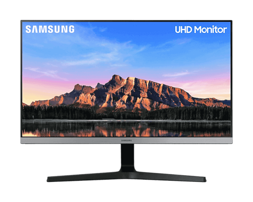 [LU28R550UQLXZP] Samsung LU28R550UQLXZP - QLED monitor - 28" - 3840 x 2160 - IPS - Gray