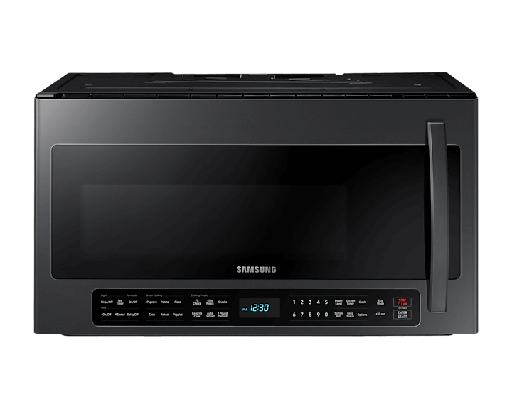 [ME21R7051SG/AA] Samsung ME21R7051SG - Horno microondas - gama alta - 59.5 litros - 1000 W - acero inoxidable negro con sistema de escape integrado