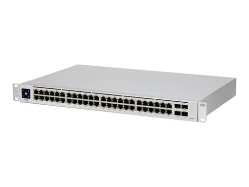 [USW-48] Ubiquiti UniFi Switch USW-48 - Conmutador - Gestionado - 48 x 10/100/1000 + 4 x Gigabit SFP - sobremesa, montaje en rack