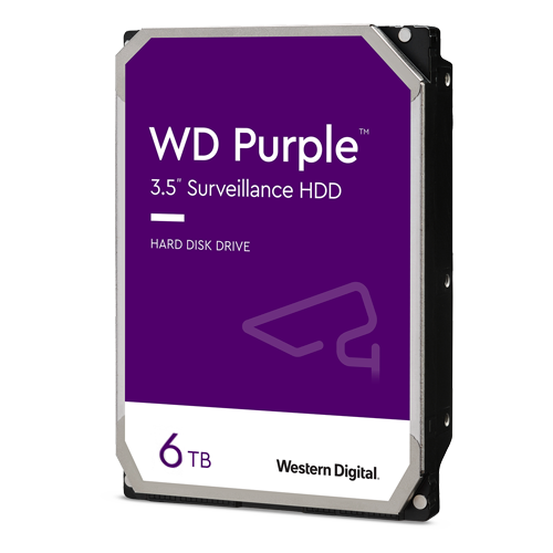 [WD62PURZ] WD Purple Surveillance Hard Drive WD62PURZ - Disco duro - 6 TB - interno - 3.5" - SATA 6Gb/s - 5640 rpm - búfer: 128 MB