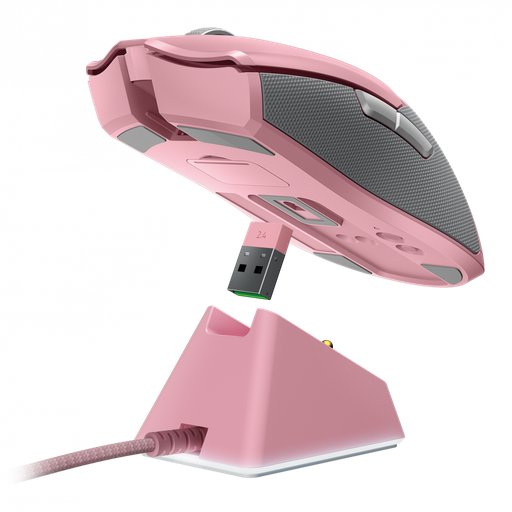 [RZ01-03050300-R3M1] Razer Viper Ultimate - Ratón - diestro y zurdo - óptico - 8 botones - inalámbrico, cableado - USB, 2.4 GHz - cuarzo