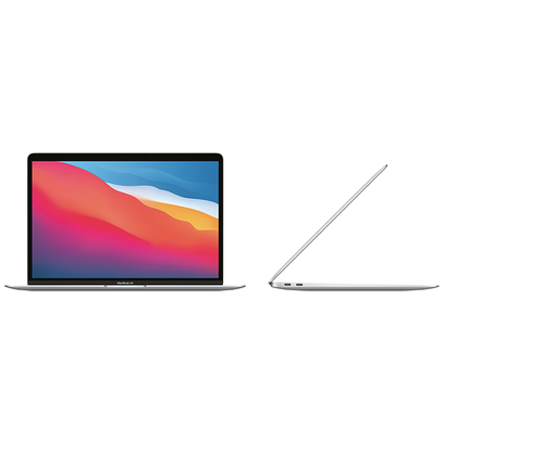 [MGN93LL/A] Apple MacBook Air with Retina display - M1 - macOS Big Sur 11.0 - 8 GB RAM - 256 GB SSD - 13.3" IPS 2560 x 1600 (WQXGA) - M1 7-core GPU - Bluetooth, Wi-Fi - plata - kbd: EE. UU.