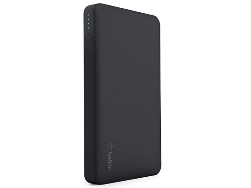 [BPZ002btBK] Belkin - Cargador portátil - 10000 mAh - 2 conectores de salida (USB, USB-C con suministro de energía) - negro