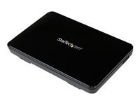 [S2510BPU33] StarTech.com Caja Carcasa USB 3.0 de Disco Duro HDD SATA 3 III de 2,5 Pulgadas Externo con UASP - Caja de almacenamiento - 2.5" - SATA 6Gb/s - 5 GBps - USB 3.0 - negro - para P/N: USB3VDOCKD, USBDUP15, USBDUPE115, USBDUPE17