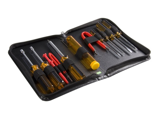 [CTK200] StarTech.com Juego Kit Set de Reparación Herramientas Ordenadores PC 11 piezas con Estuche - Torx Phillips Plano - Extractor de Chips - Kit de herramientas - para P/N: ARMTBLTDT, ARMTBLTIW, ARMTBLTUGN, SECTBLTPOS, STNDTBLT1A5T, STNDTBLT1FS