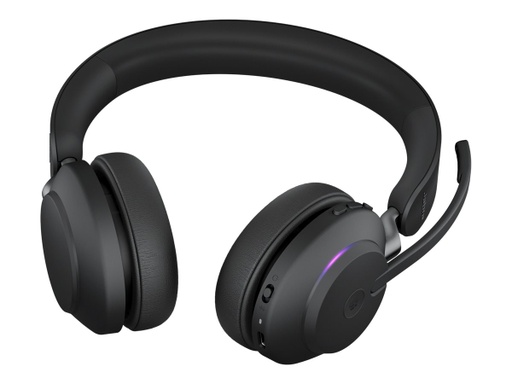 [26599-999-999] Jabra Evolve2 65 MS Stereo - Auricular - en oreja - Bluetooth - inalámbrico - USB-A - aislamiento de ruido - negro